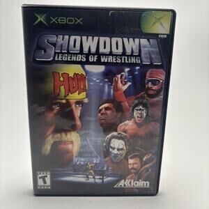 Legends of Wrestling: Showdown COMPLETE (Microsoft Xbox, 2004) TESTED Hulk Hogan